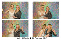 25th February 2017 - John & Estelle